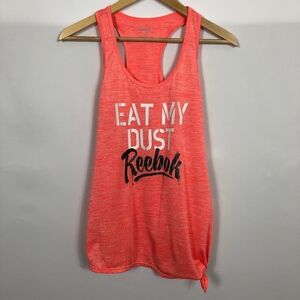Reebok Coral Running Tank With Side Tie (Sz S)